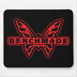 ベンチメイドのナイフ華風火消し蝶T-S マウスパッド