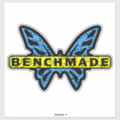 ベンチメイドナイフレトロバットマンバタフライ シール (シート)