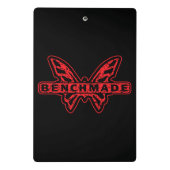 ベンチメイドナイフ華氏消防士蝶T-S ミニクリップボード (裏面)