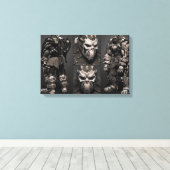 ベンチャターンアラウンド キャンバスプリント (インサイチュ (ウッドフロア))