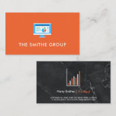 ベンチャーキャピタリスト |企業の | |ブローカー 名刺 (正面/裏面)