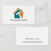 ベンチャーキャピタリスト | 企業の | Hammer Homeロゴ 名刺 (正面/裏面)