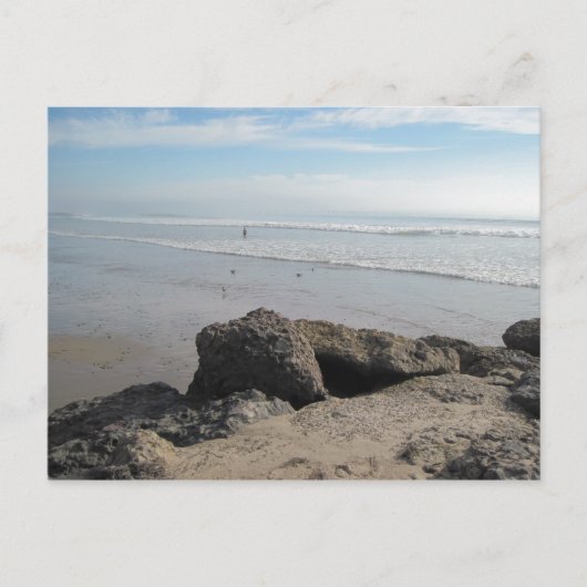 ベンチュラでサーフィンを楽しむ ポストカード (正面)