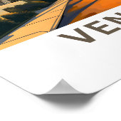 ベンチュラカリフォルニアトラベルプリント ポスター (角)