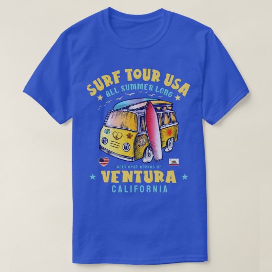 ベンチュラカリフォルニア Tシャツ (デザイン正面)
