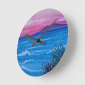 ベンチュラサンセット ラウンド壁時計 (傾斜)