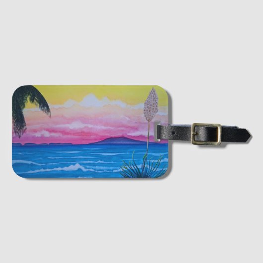 ベンチュラサンセット ラゲッジタグ (正面横)