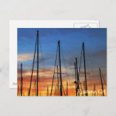 ベンチュラハーバー朝の空 ポストカード (正面/裏面)