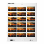 ベンチュラビーチサンセット住所 シール (フルシート)