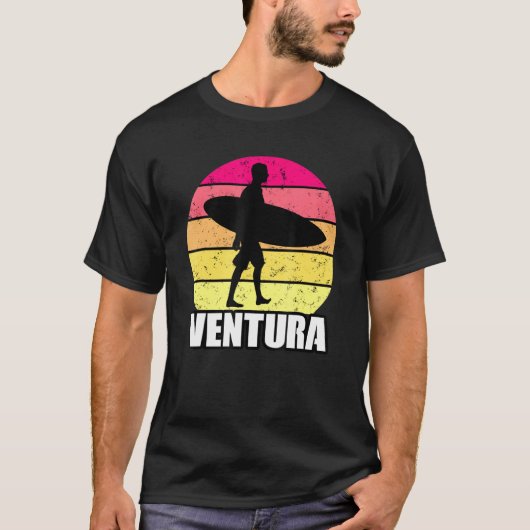 ベンチュラビーチサーファーサーフ Tシャツ (正面)