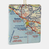 ベンチュラヴィンテージの地図 セラミックオーナメント (右)
