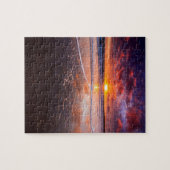 ベンチュラ州ビーチアットサンセット ジグソーパズル (横)