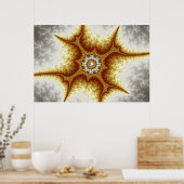 ベンチュラ136 – フラクタルポスター ポスター (キッチン)