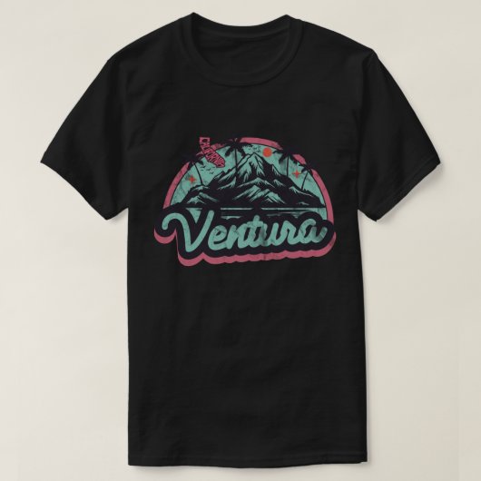 ベンチュラ カリフォルニア Tシャツ (デザイン正面)