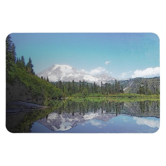 ベンチレイク マグネット (横)