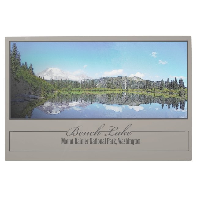 ベンチレイク メタルプリント (正面)