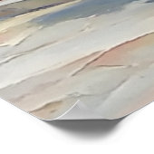 ベンチ連れ – ヴェネツィアインスパイア猫ポスター ポスター (角)