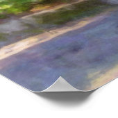 "ベンチ"ビクトリアの紀元前にポスター ポスター (角)