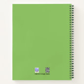 ベンチEDSノートブック付きポピー畑 ノートブック (裏面)