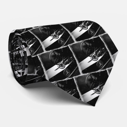 ベンツのタイ ネクタイ (ロール)