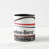 ベンツの競争のデザイン-マグ マグカップ (中央)