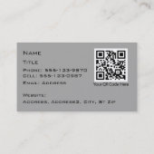 ベンツの贅沢な名刺 名刺 (裏面)