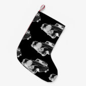 ベンツ300の贅沢車の芸術 スモールクリスマスストッキング (正面 (吊り時))