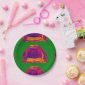 ベンツ300 SLの変換可能なポップアート ペーパープレート (パーティー)