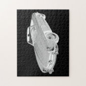 ベンツ300 SL変換可能な車の芸術 ジグソーパズル (縦)