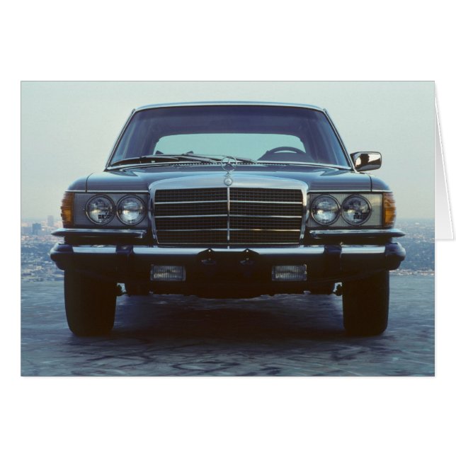 ベンツ450SEL (正面横)