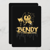 ベンディと暗いリバイバル 招待状 (正面/裏面)