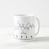 ベンデラペプチド名mug コーヒーマグカップ (正面右)
