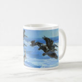 ベントゥーラのペリカン コーヒーマグカップ (正面右)