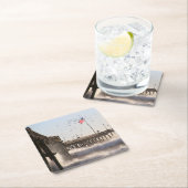 ベントゥーラ桟橋は|エルニーニョ現象を振ります スクエアペーパーコースター (インサイチュ)