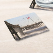 ベントゥーラ桟橋は|エルニーニョ現象を振ります スクエアペーパーコースター (アングル)