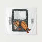 ベントカートゥーンイラストレーション タペストリー (正面(横))