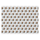 ベントカートゥーンイラストレーション テーブルクロス (正面(横))