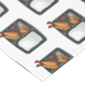 ベントカートゥーンイラストレーション テーブルクロス (アングル)