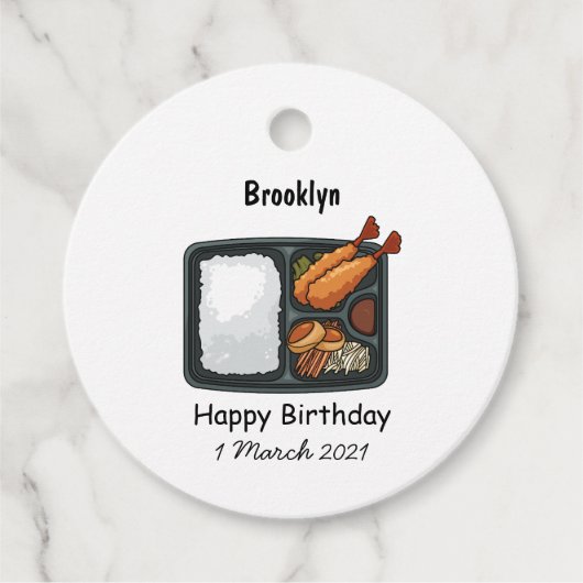 ベントカートゥーンイラストレーション フェイバータグ (正面)