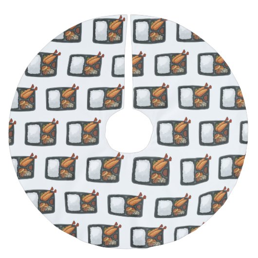 ベントカートゥーンイラストレーション ブラッシュドポリエステルツリースカート (正面)