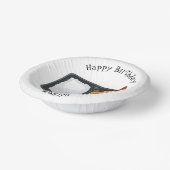 ベントカートゥーンイラストレーション ペーパーボウル (傾斜あり)