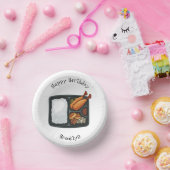 ベントカートゥーンイラストレーション ペーパーボウル (パーティー)