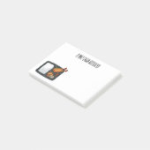 ベントカートゥーンイラストレーション ポストイット (アングル)