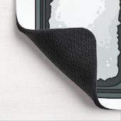 ベントカートゥーンイラストレーション マウスパッド (コーナー)