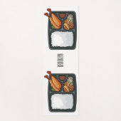 ベントカートゥーンイラストレーション ヨガマット (正面)