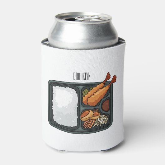 ベントカートゥーンイラストレーション 缶クーラー (缶正面)