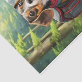 ベントレー探検記 ビーグル犬の自然の中のハイキング 薄葉紙 (詳細)