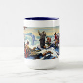 ベントンズナイアガラ壁画 マグカップ (中央)