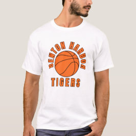ベントンハーバーハイスクールバスケットボールTシャツ Tシャツ