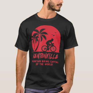 ベントンビルアーカンサスマウンテンサイクリング Tシャツ